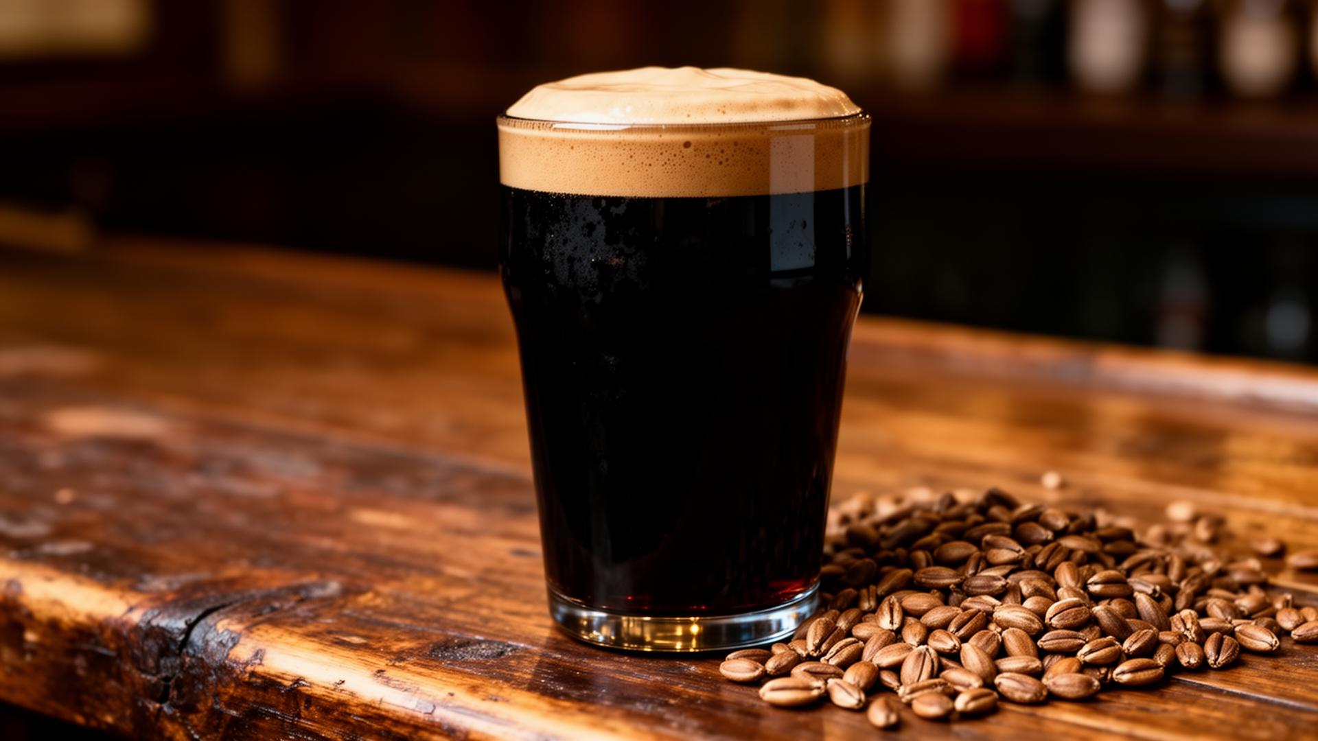Irish Stout Caseira: escura, seca e encorpada